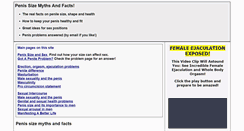 Desktop Screenshot of penis-website.com